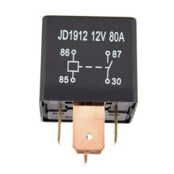 Ρελέ 4 pins 12V 80A για αυτοκίνητο JD1912 – ΟΕΜ