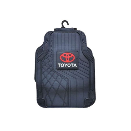 Αντιολισθητικά Πατάκια Αυτοκινήτου Universal 4τμχ HW-0295 TOYOTA - μαύρα