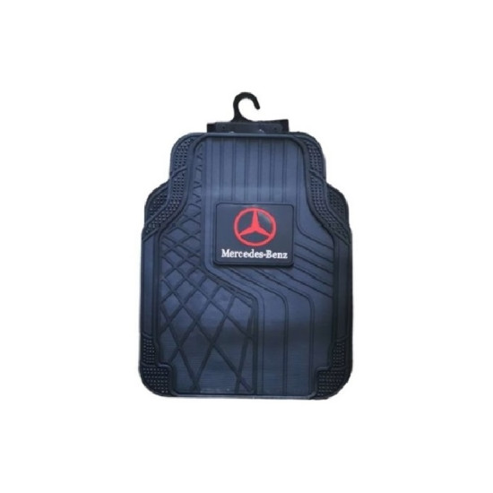 Αντιολισθητικά Πατάκια Αυτοκινήτου Universal 4τμχ HW-0296 MERCEDES - μαύρα