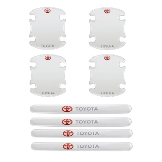 Προστατευτικά Πόρτας Αυτοκινήτου Διάφανα Σετ 8τμχ TOYOTA - ΟΕΜ Προστατευτικά Πόρτας Αυτοκινήτου Διάφανα Σετ 8τμχ TOYOTA - ΟΕΜ