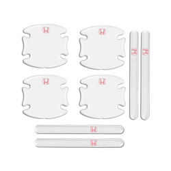 Προστατευτικά Πόρτας Αυτοκινήτου Διάφανα Σετ 8τμχ HONDA - ΟΕΜ