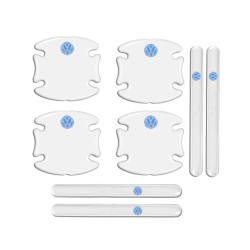 Προστατευτικά Πόρτας Αυτοκινήτου Διάφανα Σετ 8τμχ VOLKSWAGEN - ΟΕΜ