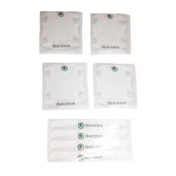 Προστατευτικά Πόρτας Αυτοκινήτου Διάφανα Σετ 8τμχ SKODA - ΟΕΜ15