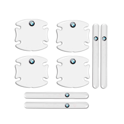 Προστατευτικά Πόρτας Αυτοκινήτου Διάφανα Σετ 8τμχ BMW- ΟΕΜ