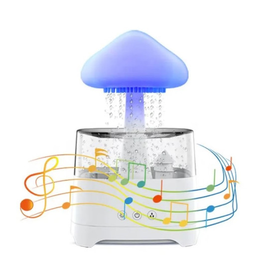 Συσκευή Αρωματοθεραπείας Με Ηχείο Bluetooth & Led Φωτιστικό - ΟΕΜ