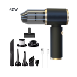 Επαναφορτιζόμενο φορητό σκουπάκι/φυσητήρας πολλαπλών χρήσεων με 6 κεφαλές ZL-2 - ΟΕΜ