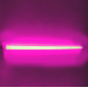Led Πλαστική Μπάρα Τύπου Φθορίου με Πρίζα AC 220V 18W 1.20cm σε Ροζ Χρώμα - ΟΕΜ