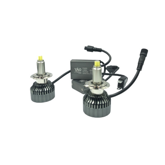 LED Λάμπες 2ΤΜΧ H7| 2x65w/4500lm 6000K PENTIUM II FULL CANBUS ΥΛΟ.