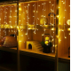 Χριστουγεννιάτικα 240 LED λαμπάκια κουρτίνα 3x2m BX-032 θερμό χρώμα