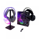Ασύρματο ακουστικά Bluetooth LED - Headphones - PG580 - RGB - Black