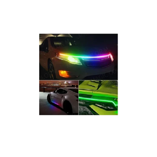 Διακοσμητική LED RGB ταινία 1.2μ για το αυτοκίνητο 24V - ΟΕΜ