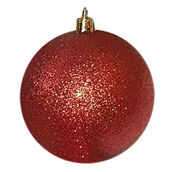 Μπάλα Glitter πακ=6τεμ φ6 ø6cm Xmasfest 1131714