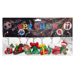 Μπρελόκ Xmas Σχέδια Μπότα, Έλκηθρο ~5cm Xmasfest 1133737