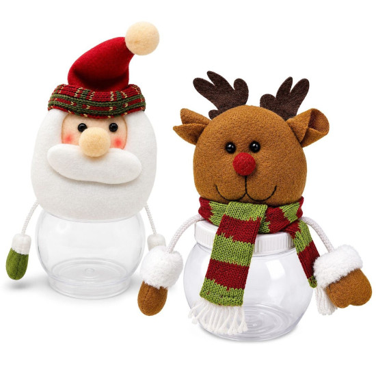 Βάζο με Xmas Φιγούρα ~25x ø10cm Xmasfest 1134296