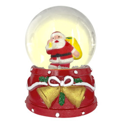 Χιονόμπαλα Άγιος με φως ø6,5cm ø6,5x9cm Xmasfest 113623 Χιονόμπαλα Άγιος με φως ø6,5cm ø6,5x9cm Xmasfest 113623