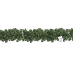 Γιρλάντα Πράσινη Σκληρή Απλή ø:20cm Y:2,7m Xmasfest 113768