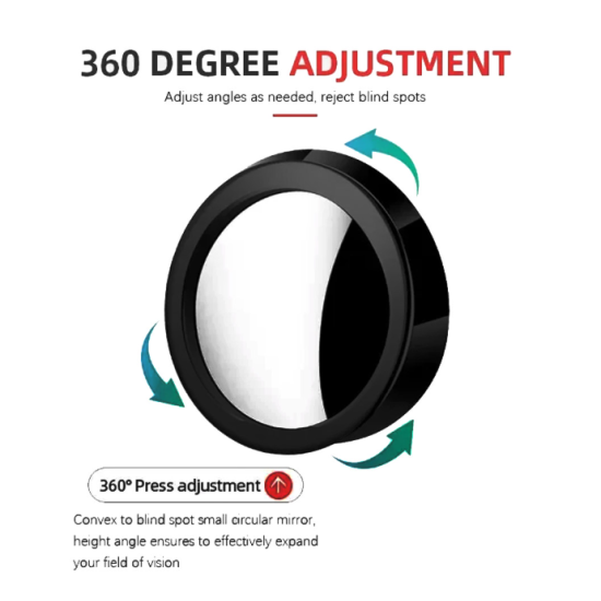 Σετ Καθρέπτες Νεκρής Γωνίας – Τυφλού Σημείου Αυτοκινήτου με πλαστικό περίβλημα 5cm 2τμχ HW-0338 Μαύρο Σετ Καθρέπτες Νεκρής Γωνίας – Τυφλού Σημείου Αυτοκινήτου με πλαστικό περίβλημα 5cm 2τμχ HW-0338 Μαύρο