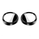 Σετ Καθρέπτες Νεκρής Γωνίας – Τυφλού Σημείου Αυτοκινήτου με πλαστικό περίβλημα 5cm 2τμχ HW-0338 Μαύρο