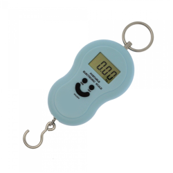 Φορητή ηλεκτρονική ζυγαριά με γάντζο στήριξης 10gr-50kg Portable Electronic Scale γαλάζιο OEM