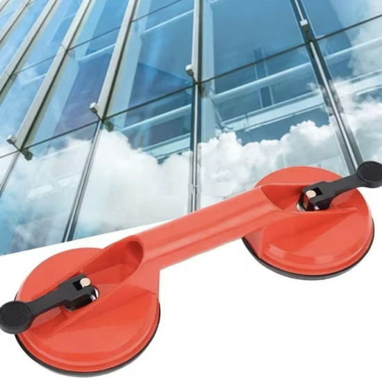 Διπλή Βεντούζα Αλουμινίου Διαμέτρου 32cm με Ικανότητα Συγκράτησης 80kg - ΟΕΜ