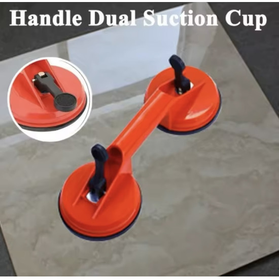 Διπλή Βεντούζα Αλουμινίου Διαμέτρου 32cm με Ικανότητα Συγκράτησης 80kg - ΟΕΜ