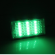 LED Αδιάβροχος προβολέας super slim RGB 220V 50W 4500LM IP66 με τηλεχειριστήριο μαύρος ΟΕΜ