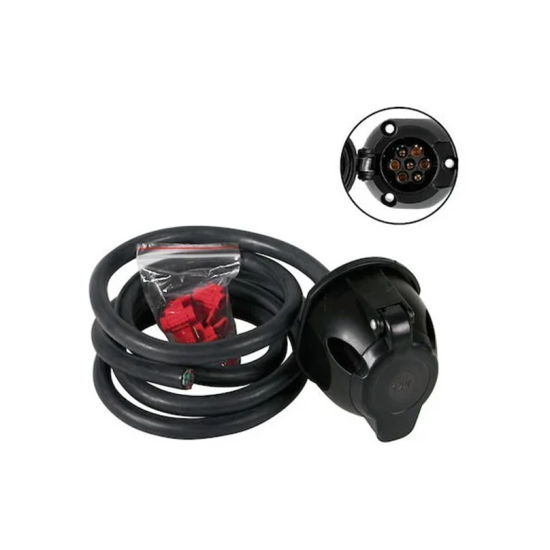 Πρίζα Τρέιλερ με 7 pin 12V W16752-2 - ΟΕΜ
