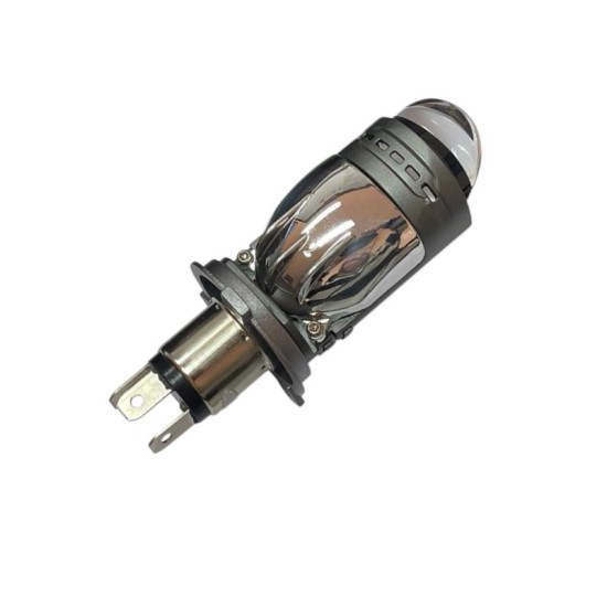 H4 LED Με Προτζέκτορα 12V 43W 4300LM 6500k IP68