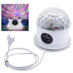 ΦΩΤΟΡΥΘΜΙΚΟ LED CRYSTAL MAGIC BALL LIGHT BLUETOOTH ΜΕ ΚΑΛΩΔΙΟ MG-02 – OEM