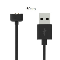 Καλώδιο Φόρτισης USB Charging Cable Leewello Μαύρο (Mi Band 5 / Mi Band 6 / Mi Band 7) Μαύρο