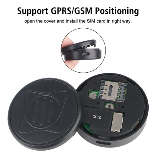 Μίνι Μαγνητικό GPS Tracker GF10 Αδιάβροχο σε πραγματικό χρόνο - ΟΕΜ