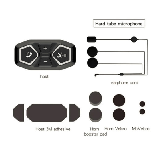 Ασύρματα ακουστικά Bluetooth για κράνος μοτοσικλέτας X11