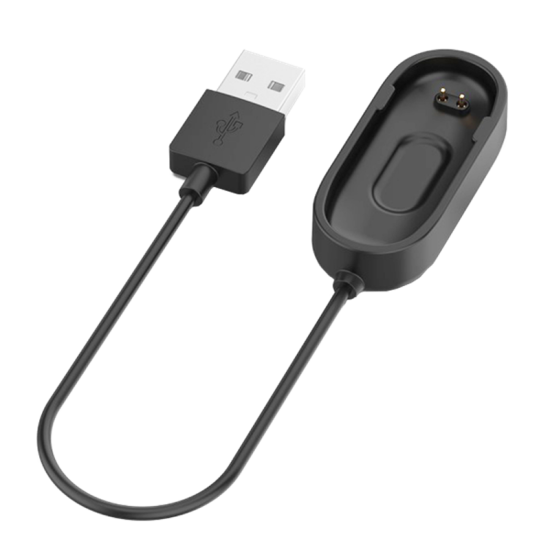 Καλώδιο Φόρτισης USB Charging Cable M4 Band Μαύρο