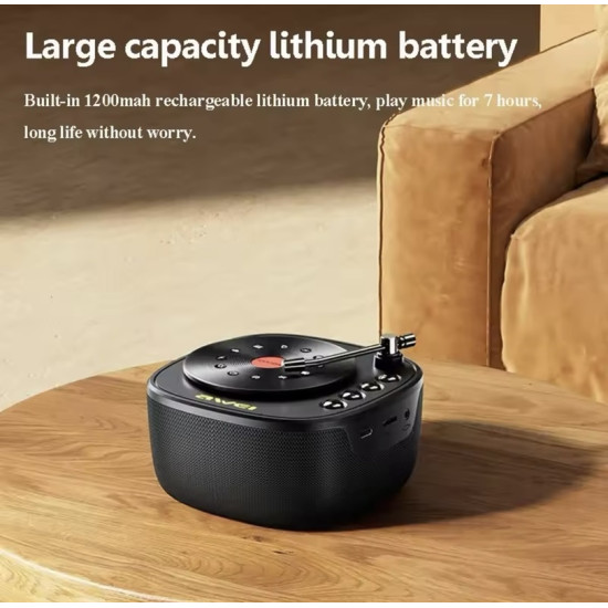 Μίνι φορητό ασύρματο ηχείο Bluetooth 12W Awei KA26 – μαύρο