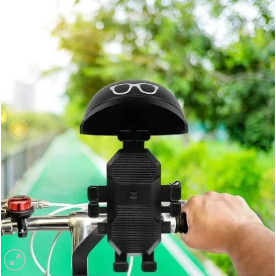 Αδιάβροχη μίνι Βάση Κινητού με Σκίαστρο για Μοτοσυκλέτα και Ποδήλατο