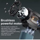 Mini Επαναφορτιζόμενος Φυσητήρας Χειρός Turbo 130000RPM Μαύρος