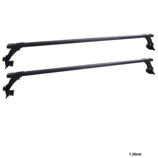Μπάρες οροφής για αυτοκίνητα χωρίς υπάρχουσες μπάρες, 120 cm 2 τμχ. HW-0350