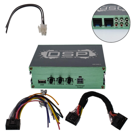 Ενισχυτής ήχου αυτοκινήτου 6 καναλιών 260W DSP με έλεγχο και με APP XDDSP-B6R-2 Ενισχυτής ήχου αυτοκινήτου 6 καναλιών 260W DSP με έλεγχο και με APP XDDSP-B6R-2