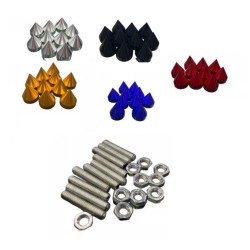 Σετ κωνικές βίδες πολυτελείας οχήματων 10τεμ. HW-0344 