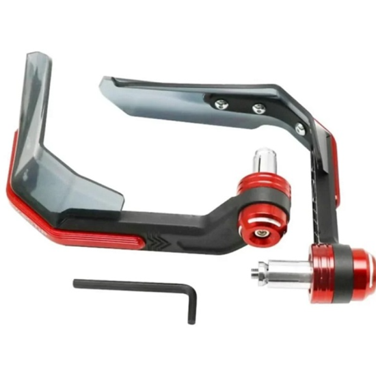 Προστατευτικά Χεριών και Λαβών Μοτοσυκλετών HW-0302R Κόκκινο χρώμα