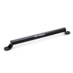 Motowolf Ρυθμιζόμενη Μπάρα Μοτοσυκλέτας Αλουμινίου για Τιμόνι Μαύρο MDL3514 