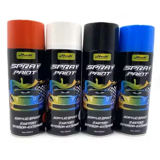 Ακρυλικό σπρέι βαφής 450ml SY-QJYP0225 μαύρο