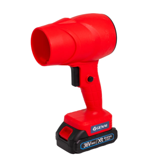 Επαναφορτιζόμενος Φυσητήρας Χειρός με Δύο Μπαταρίες Λιθίου 36v Μαύρο.