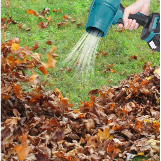 Επαναφορτιζόμενος Φυσητήρας Χειρός με Δύο Μπαταρίες Λιθίου 36v Μαύρο.