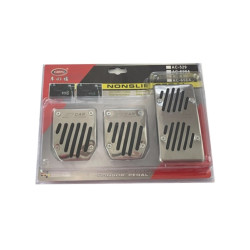 Πεταλιέρες kit ασημί -αλουμίνιο Car Accesories – ΟΕΜ