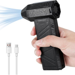 Επαναφορτιζόμενος Φυσητήρας Χειρός Turbo 110000RPM Μαύρος