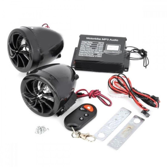 ΣΥΝΑΓΕΡΜΟΣ ΜΟΤΟΣΥΚΛΕΤΑΣ ΜΕ ΤΗΛΕΧΕΙΡΙΣΤΗΡΙΟ USB/SD MP3 PLAYER – FM RADIO