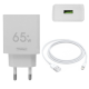 Φορτιστής Ταχείας Φόρτισης με 1 Θύρα USB 4.5A 65W 1m Treqa CS-228 Λευκό