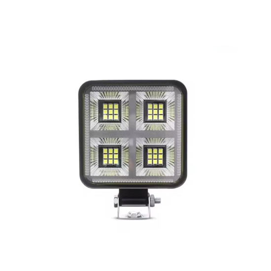 Προβολέας LED τετράγωνος αυτοκινήτου off road 4″ 108W 36 LED COB SLIM