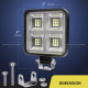 Προβολέας LED τετράγωνος αυτοκινήτου off road 4″ 108W 36 LED COB SLIM